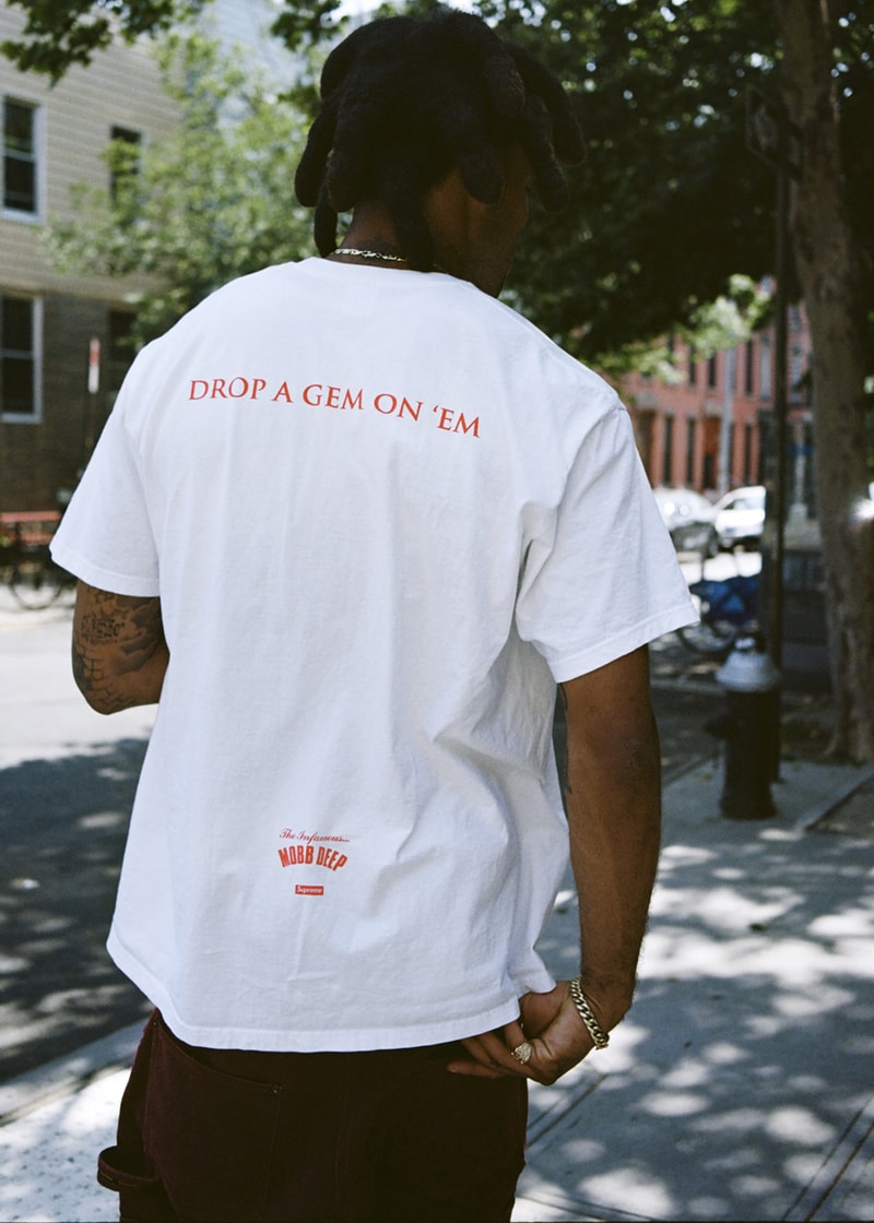supreme summer 2023 tees t shirts collection mobb deep motion logo official release date info photos price store list buying guide