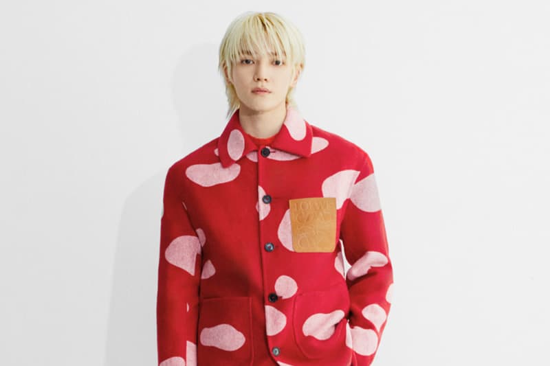 taeyong joins loewe as global brand ambassador kpop music star singer fashion week paris