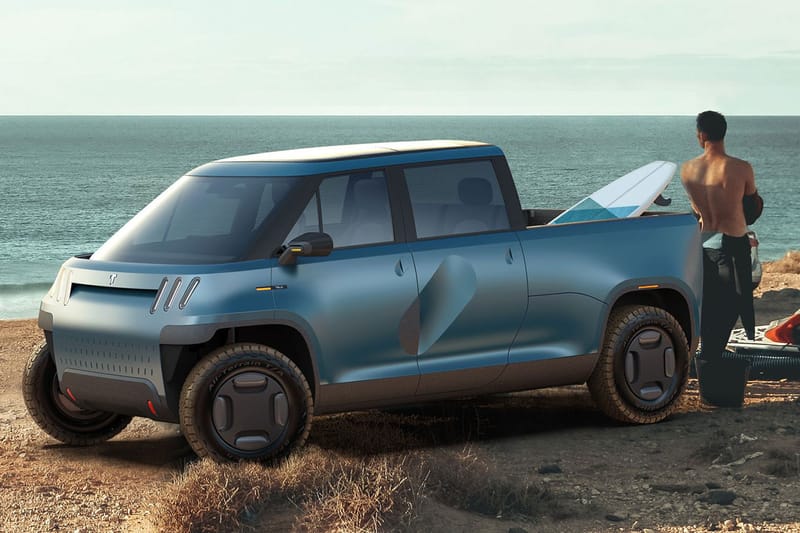 Telo Announces Its Tiny Electric MT1 Pickup Truck