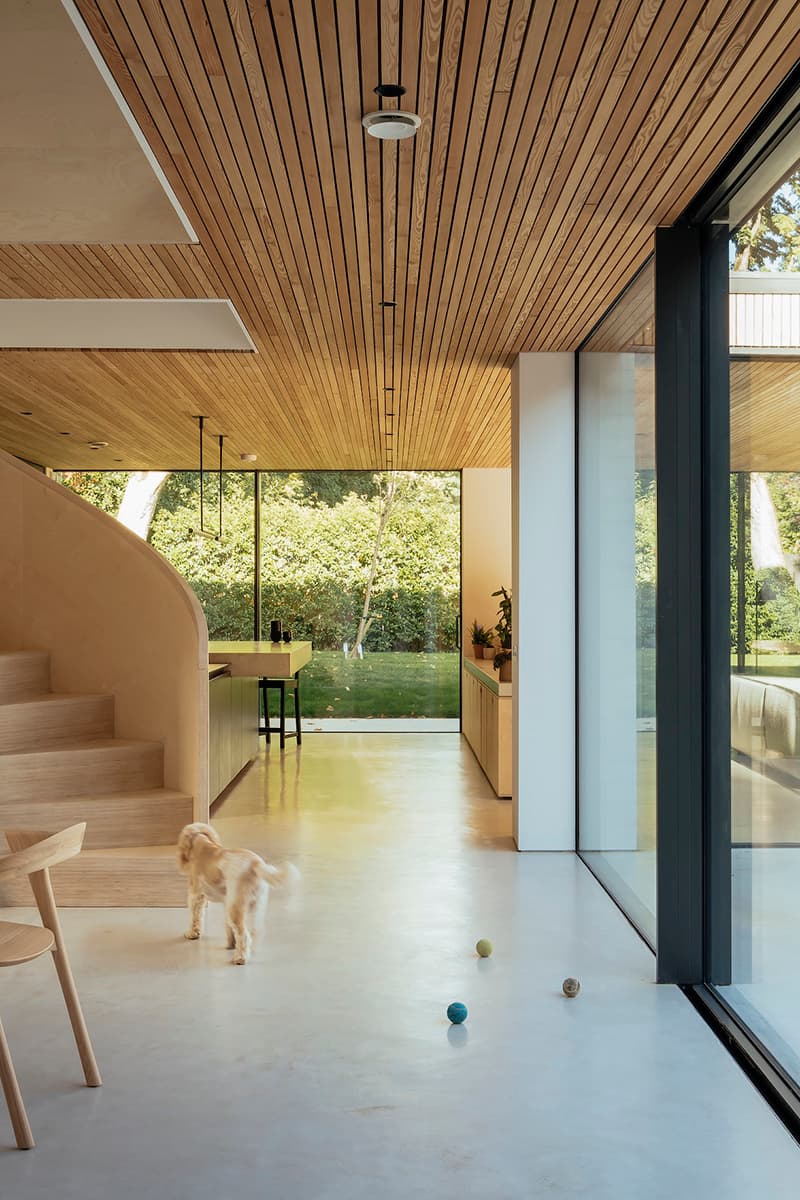 This Rural Scottish Home Features a Sculptural Wooden Staircase