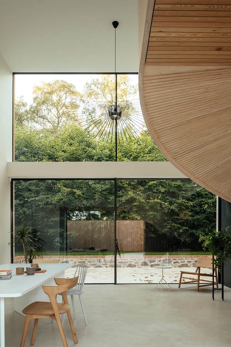 This Rural Scottish Home Features a Sculptural Wooden Staircase