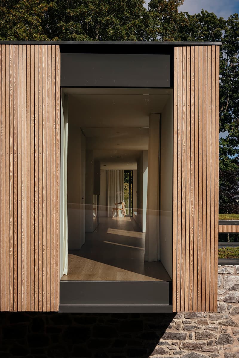 This Rural Scottish Home Features a Sculptural Wooden Staircase