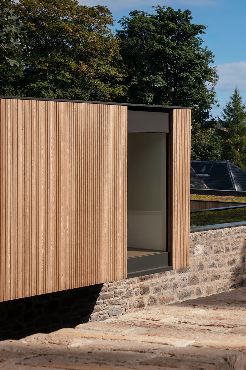 This Rural Scottish Home Features a Sculptural Wooden Staircase