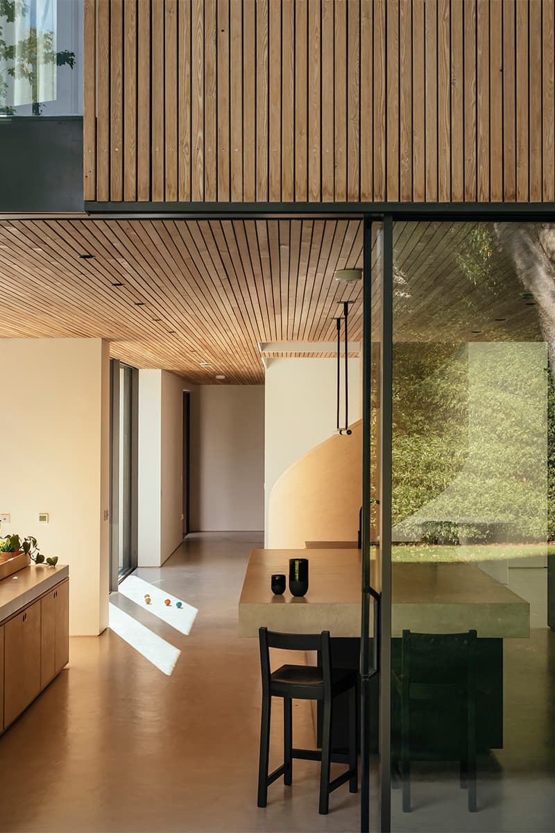 This Rural Scottish Home Features a Sculptural Wooden Staircase