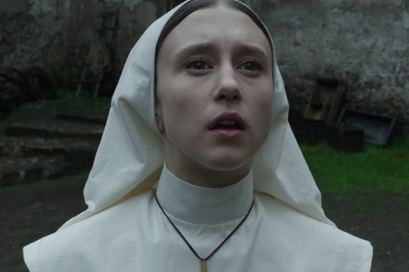Conjuring Films Universe The Nun 2 Storm Reid Taissa Farmiga Scary Horror Film Movie Production Stills Preview Photos Images