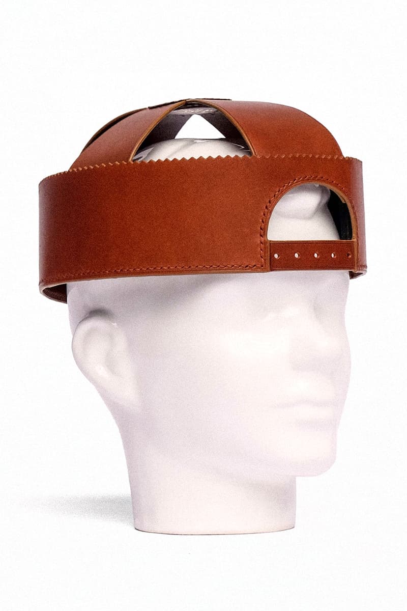 Thomas Finney Studio Condom Card Holder Male Bust Bag Snapback Crown Hat Shorts Leather Brown Hand Moulded 