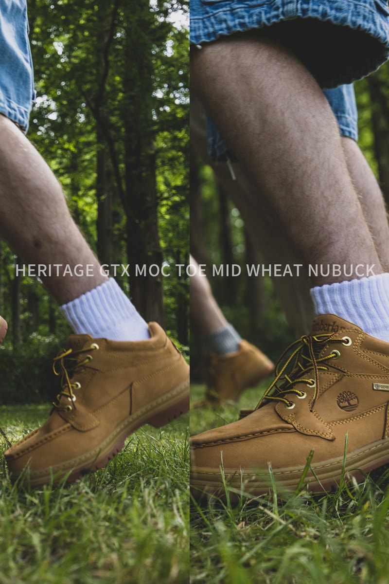 BEAMS Timberland Moc Toe Collaboration release information details date archive Japan gore tex