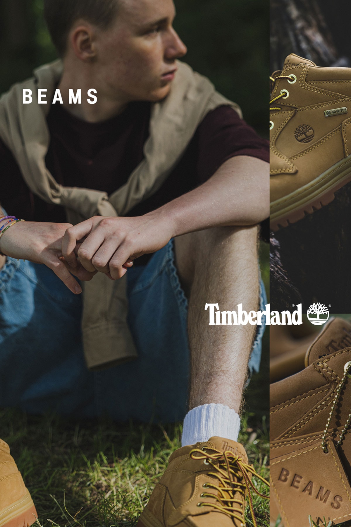 BEAMS Timberland Moc Toe Collaboration release information details date archive Japan gore tex