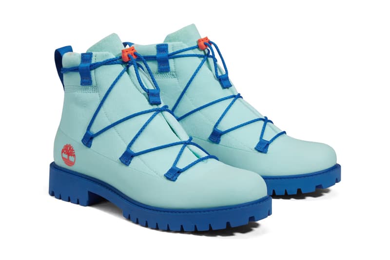 Timberland Suzanne Oude Hengel "Future73" Capsule Collection Knitwear Apparel Footwear Clog Boot