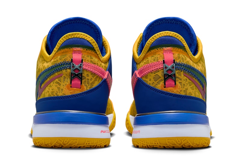 TITAN Nike Zoom LeBron NXXT Gen Gold DZ2916-700 Release Info date store list buying guide photos price gold blue yellow titan 22