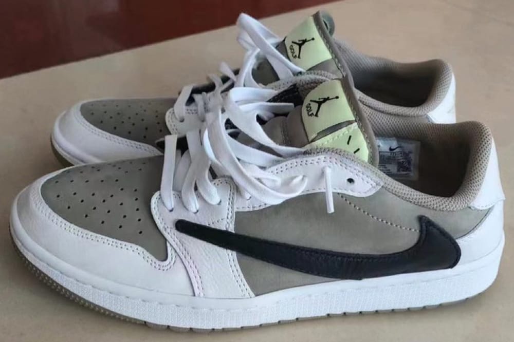 First Look at the Travis Scott x Air Jordan 1 Low Golf