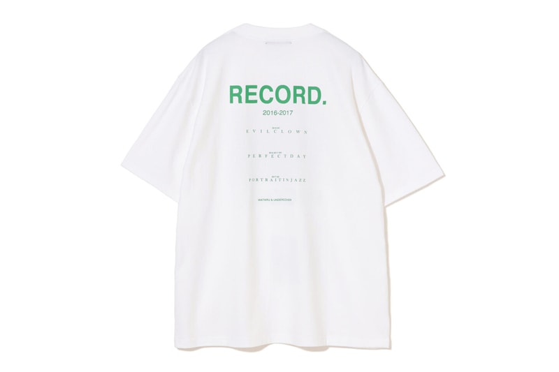 UNDERCOVER record june 21 the shepherd yoshie to minaga jun takah ashi photo tees wataru photographer three release info date price