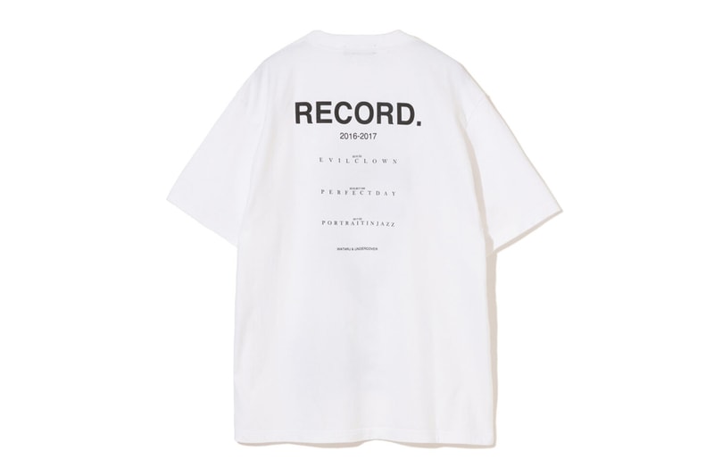 UNDERCOVER record june 21 the shepherd yoshie to minaga jun takah ashi photo tees wataru photographer three release info date price