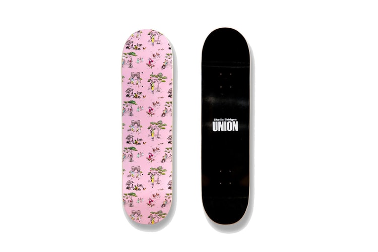 UNION Los Angeles Taps Interior Designer Sheila Bridges for Limited-Edition Skate Deck Collaboration