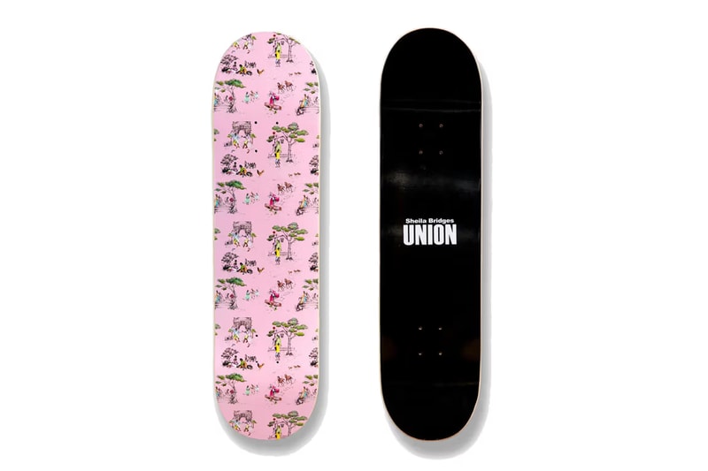 UNION Los Angeles Taps Interior Designer Sheila Bridges for Limited-Edition Skate Deck Collaboration