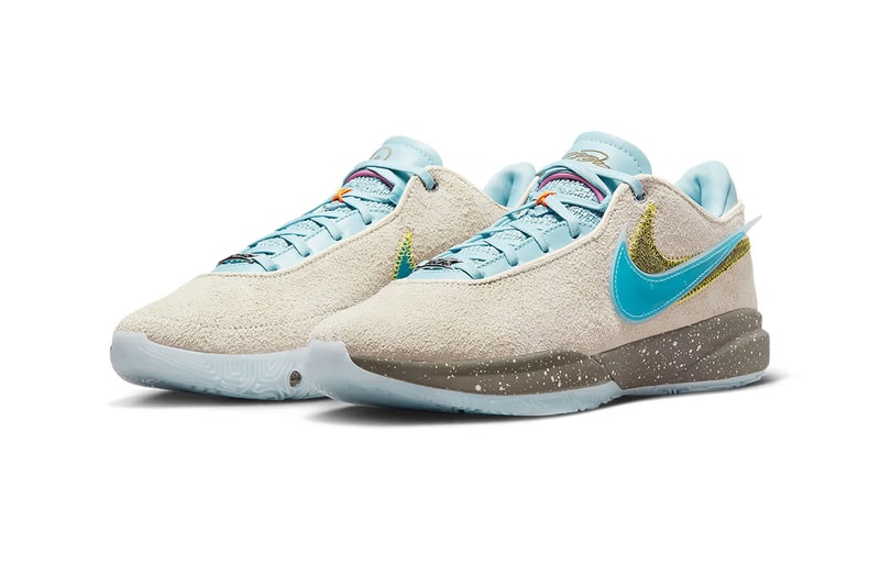 unknwn nike lebron 20 message in a bottle DV9090 801 release date info store list buying guide photos price 