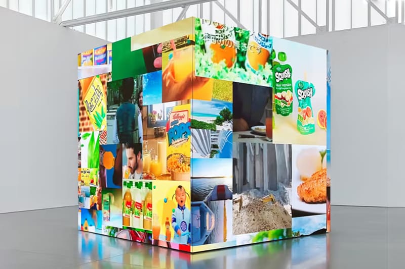 Urs Fischer Probes Into the Power of Broadcasting Ads in New Digital Sculpture