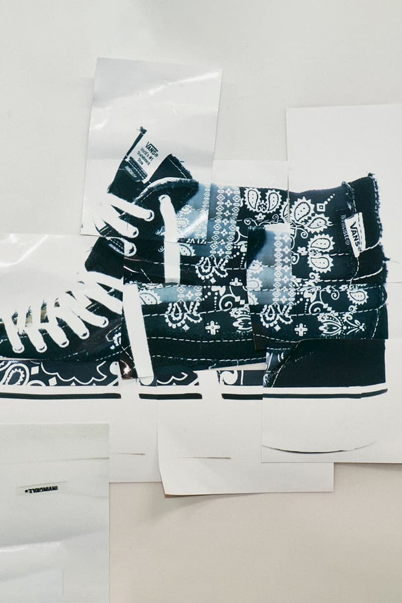 vault by vans links with invincible for the gnarly pack authentic skate high model distressed paisley streetwear skate classic silhouette 