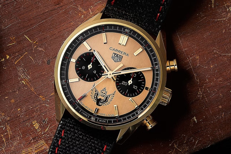 Bamford Watch Department Wes Lang TAG Heuer Carrera 18K Gold Release Info