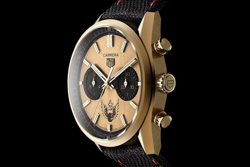 Bamford Watch Department Wes Lang TAG Heuer Carrera 18K Gold Release Info