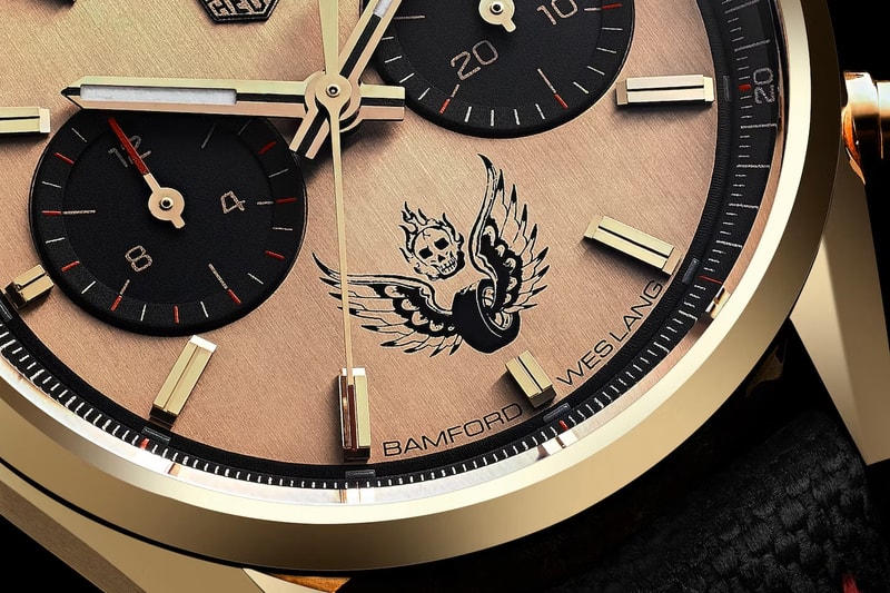 Bamford Watch Department Wes Lang TAG Heuer Carrera 18K Gold Release Info