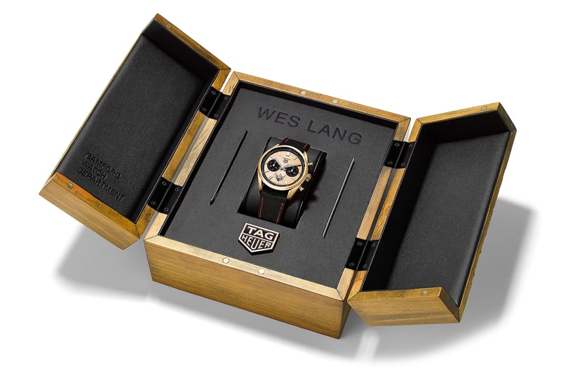 Bamford Watch Department Wes Lang TAG Heuer Carrera 18K Gold Release Info