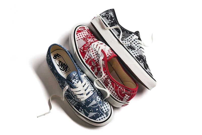The WP x Vault By Vans Authentic 44 DX Focuses on Paisley