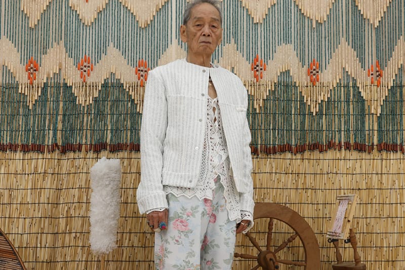 young n sang Collaborates With Kering on Sustainable Handwoven "Album" Collection