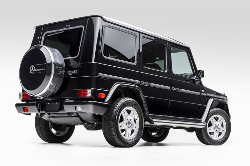 2002 2100 Mile Mercedes Benz G Class Auction