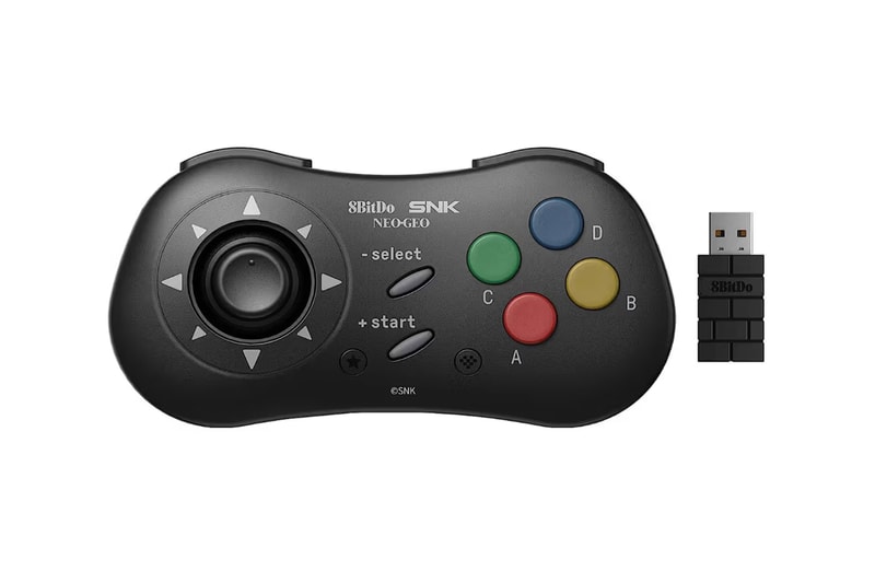 8BitDo SNK Classic Neo Geo Joystick Controller Button Swap Layout Bumpers Features Launch Price Date Pre-order