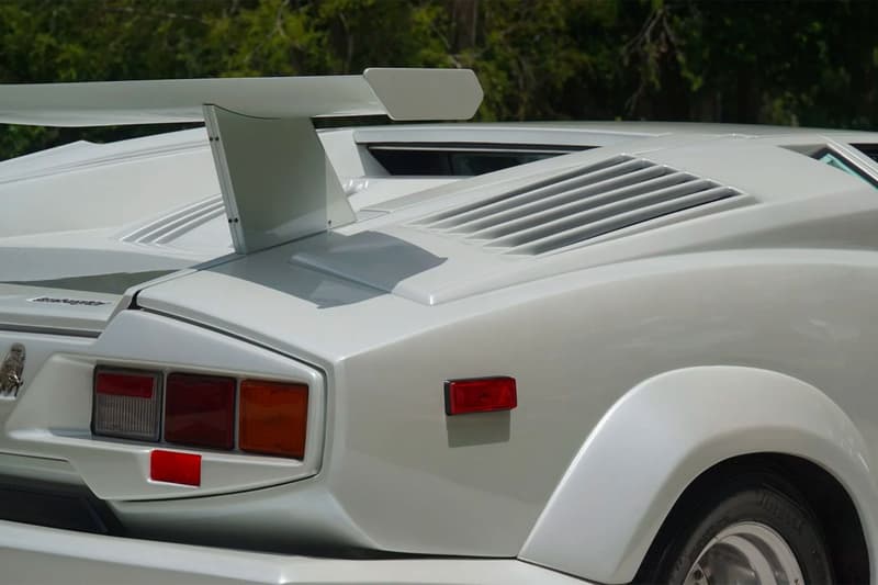 1989 Lamborghini Countach 25th Anniversary Auction Info