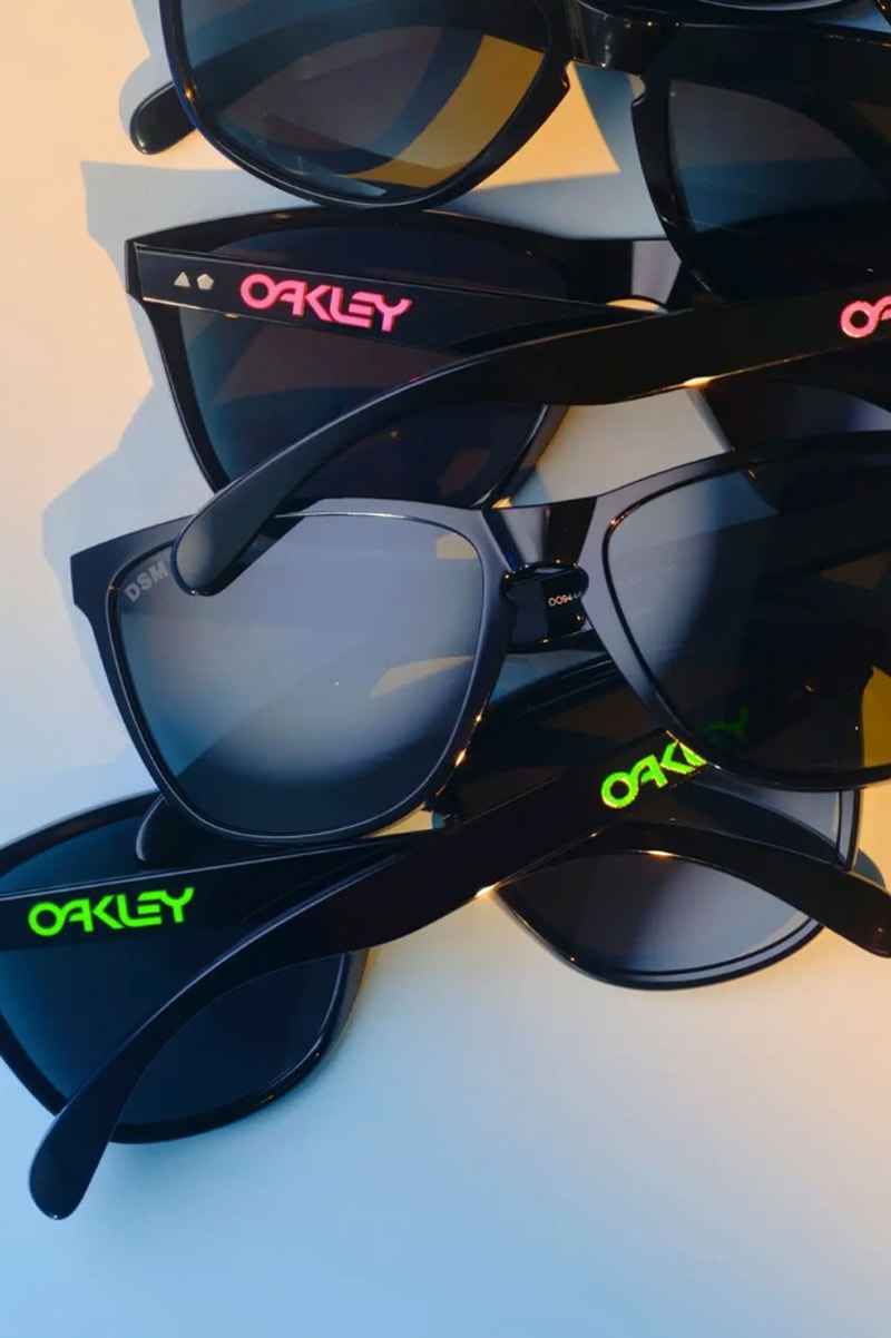 Dover Street Market and Oakley Offer Special Edition Frogskins Fashion