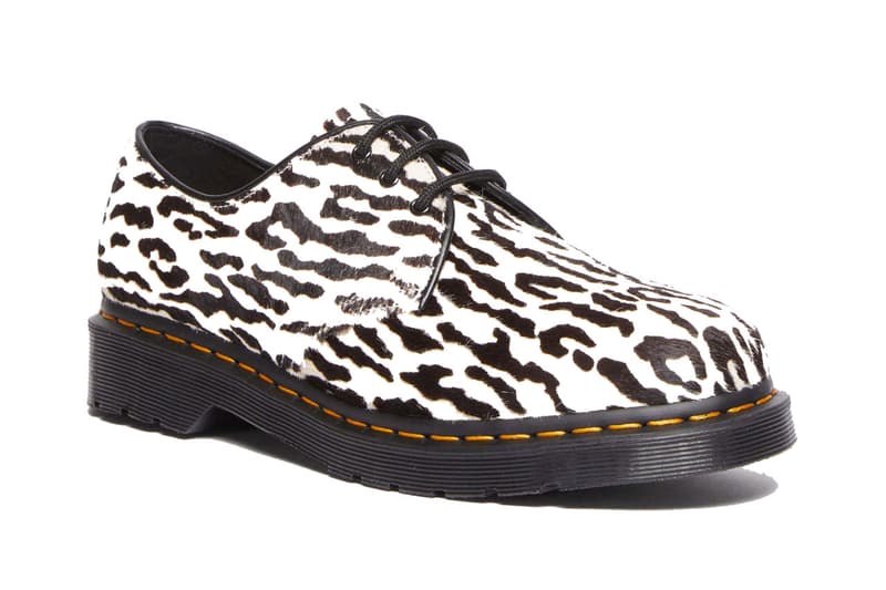 Dr. Martens Tokyo Label brand fashion company Wacko Maria Leopard Print Oxfords 1461 footwear shoe collaboration price photos release