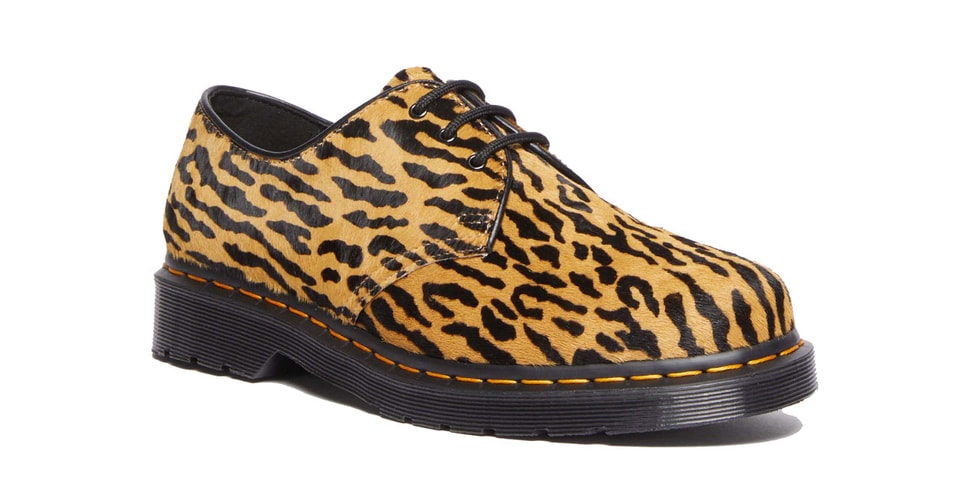 Dr. Martens Teams Up With Tokyo Label Wacko Maria for Leopard Print Oxfords