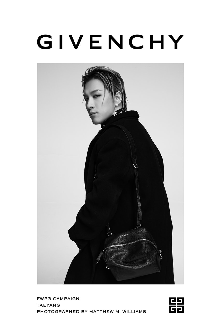 Taeyang Leads the Charge for Givenchy’s FW23 Men’s Campaign Fashion Matthew M. Williams