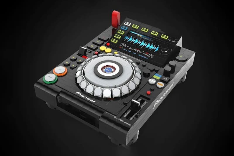 New LEGO Ideas Concept Replicates Pioneer CDJ 2000 Nexus