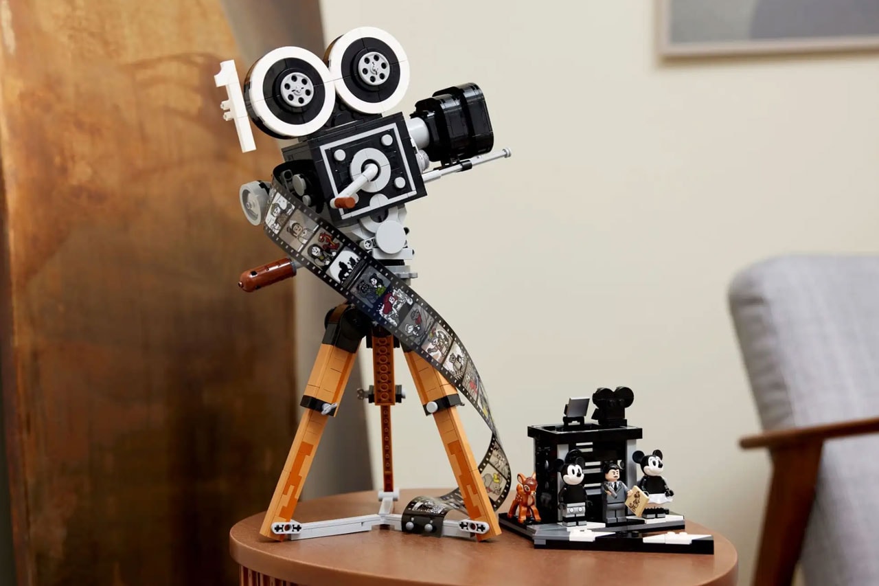 LEGO Celebrates Walt Disney With Vintage Movie Camera Set