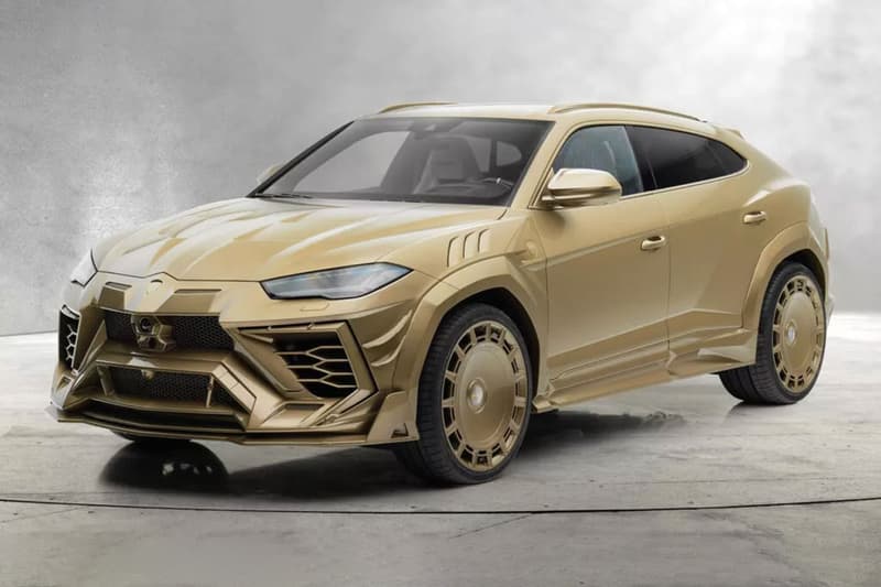 Mansory Outfits the Lamborghini Urus in Gold With 900 HP Automotive