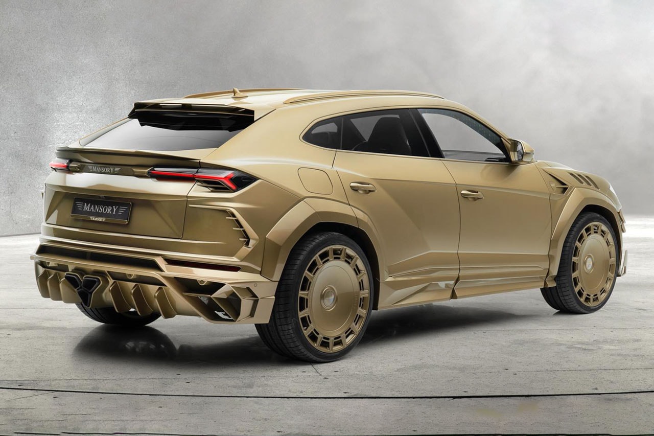 Mansory Outfits the Lamborghini Urus in Gold With 900 HP Automotive