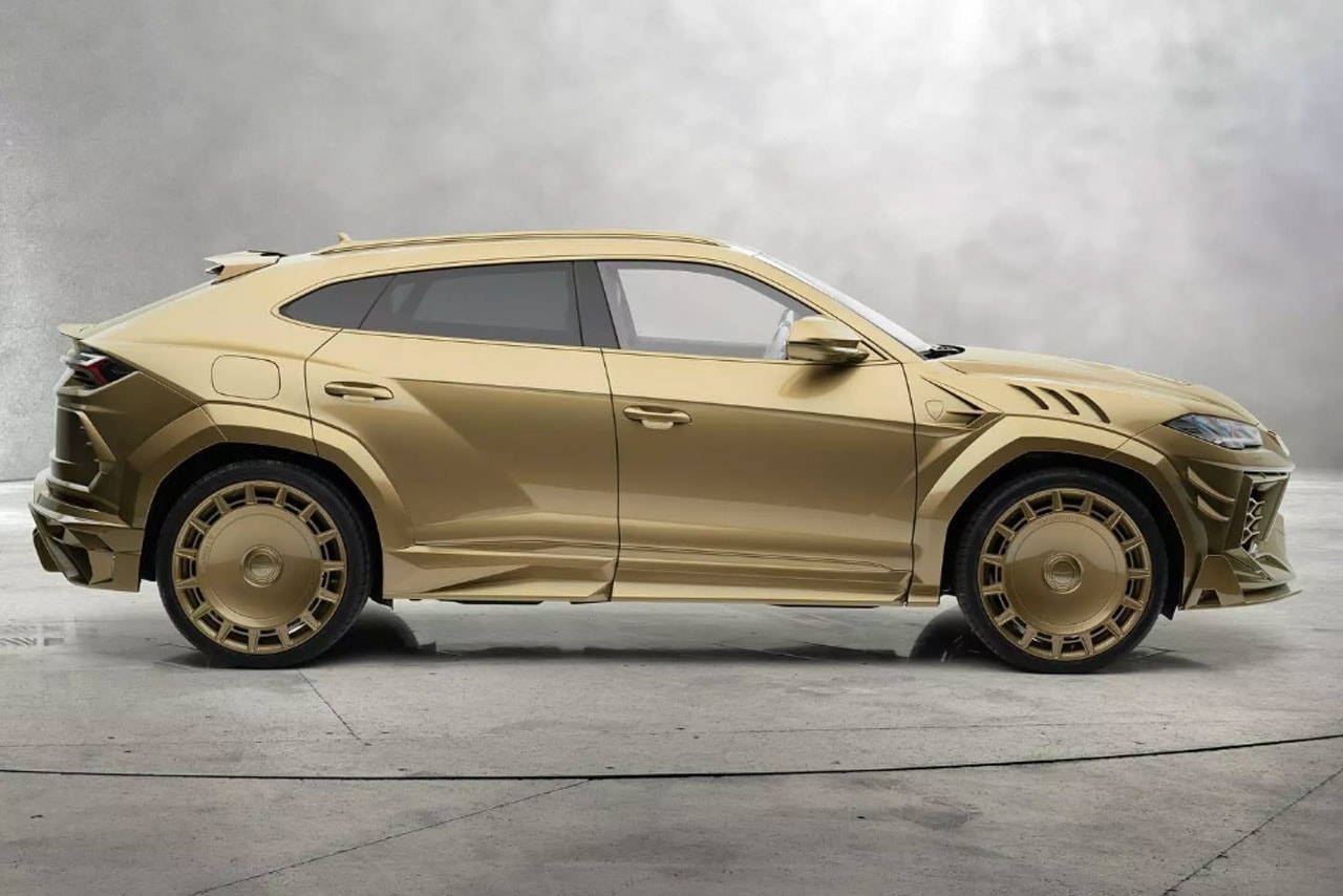 Mansory Outfits the Lamborghini Urus in Gold With 900 HP Automotive