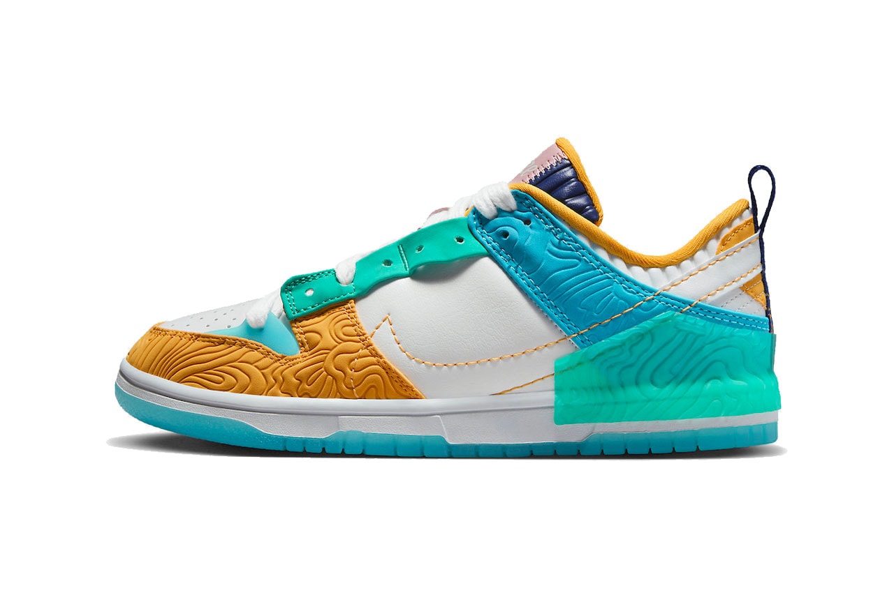 Official first Look at Serena Williams Design Crew x Nike Dunk Low Disrupt 2 DX4220-100 Summit White/Clear Jade-Baltic Blue-Sundial low top swoosh shoes summer august release