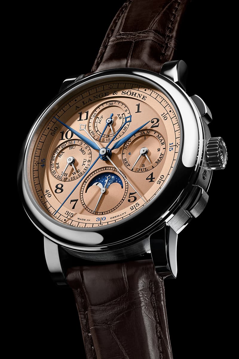 A. Lange & Söhne 1815 Rattrapante Perpetual Calendar Lange 1 Time Zone Release Info