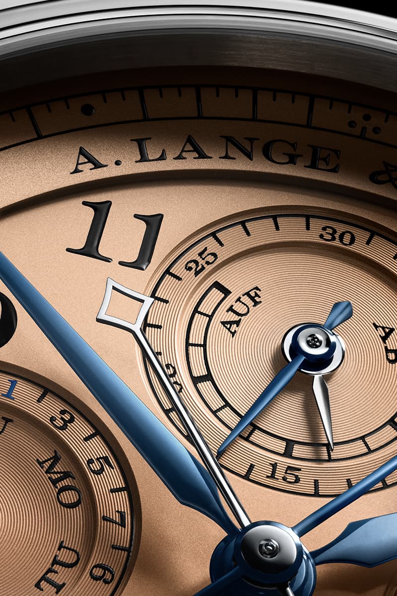 A. Lange & Söhne 1815 Rattrapante Perpetual Calendar Lange 1 Time Zone Release Info