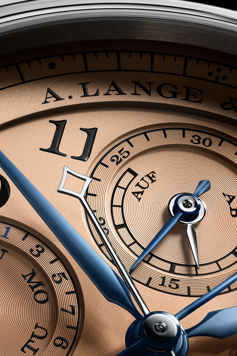 A. Lange & Söhne 1815 Rattrapante Perpetual Calendar Lange 1 Time Zone Release Info