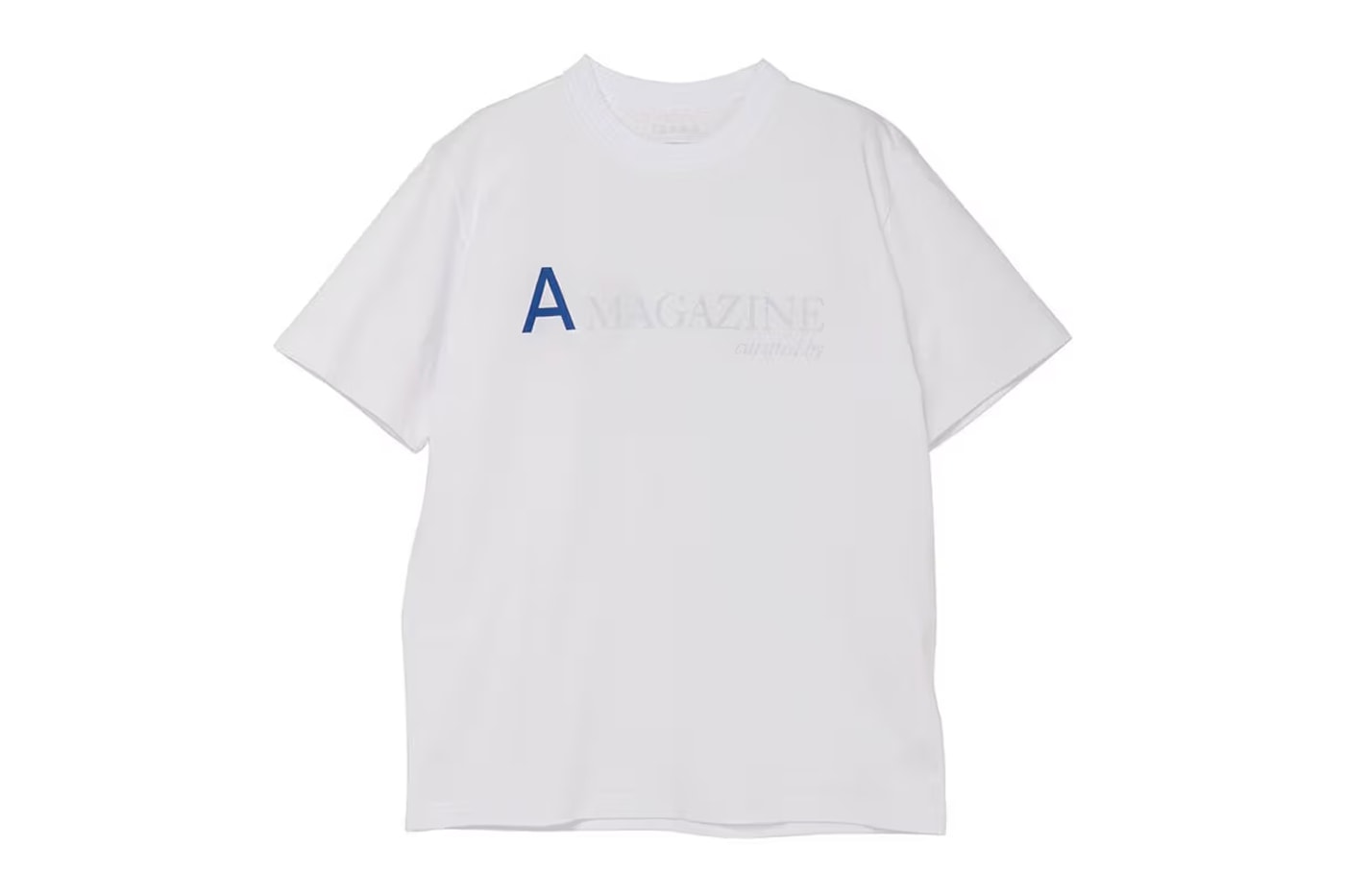 a magazine curated by sacai tees release info store list buying guide photos price 