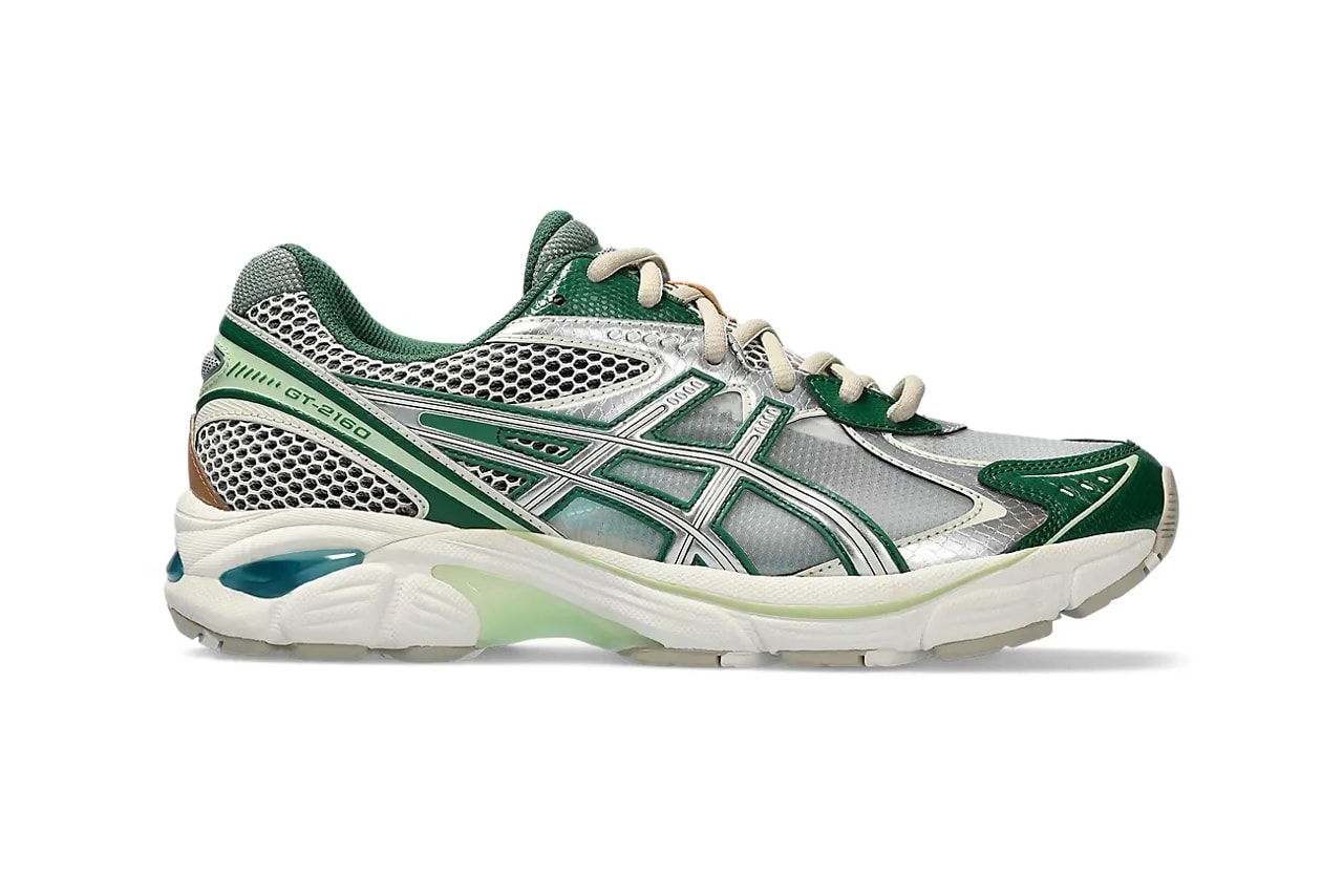 above the clouds asics gt 2160 collaboration mesh translucent green blue official release date info photos price store list buying guide