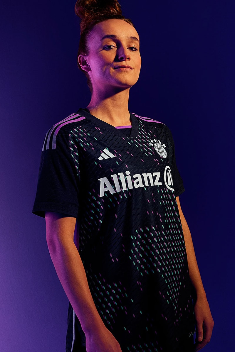 Bayern Munich and adidas Present 2023/24 Away Jersey