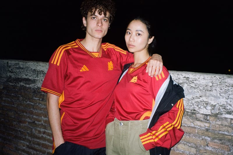 AS Roma Reunite With adidas to Present New 2023/24 Home Jersey