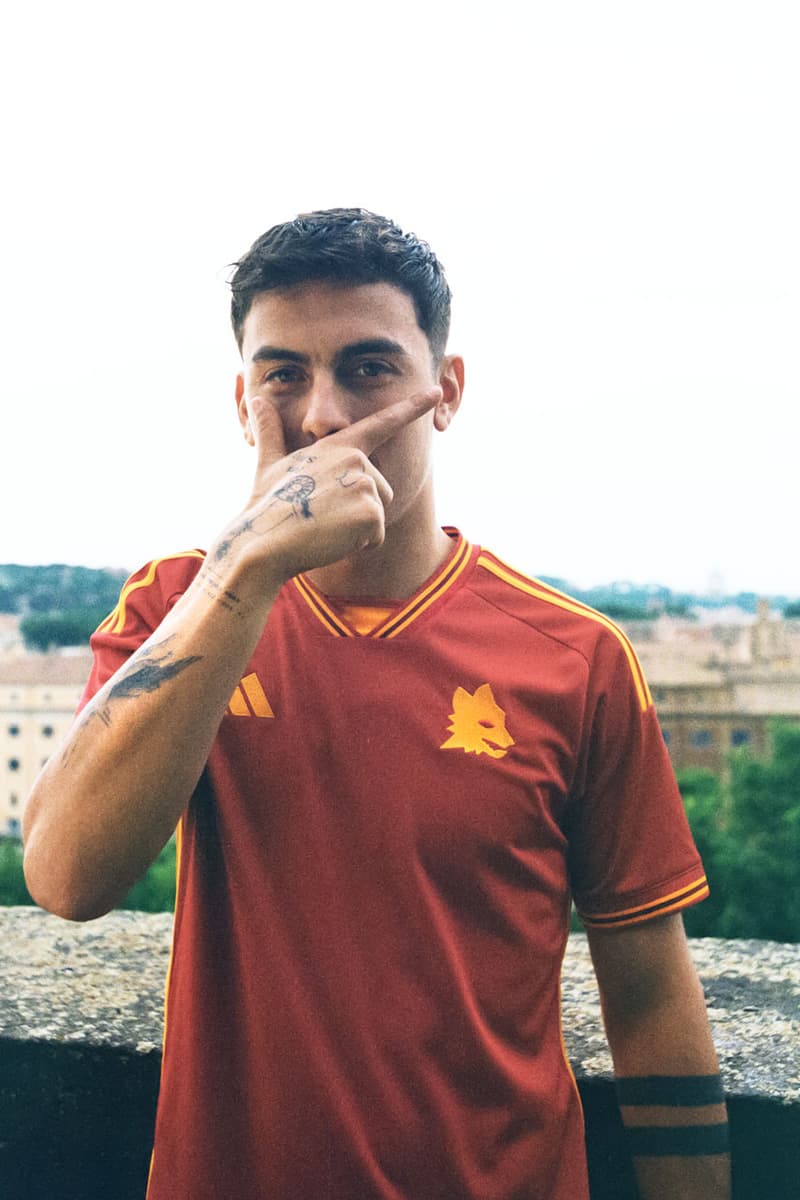 adidas AS Roma Soccer Sports Three Stripes Football Premier League Champions League Paolo Dybala 