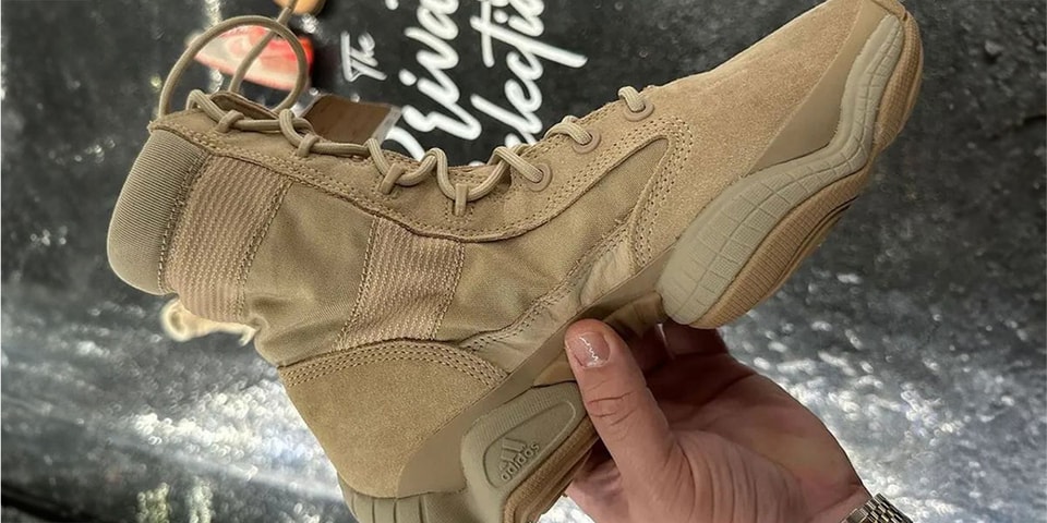First Look at the adidas YEEZY 500 High Tactical Boot "Sand"
